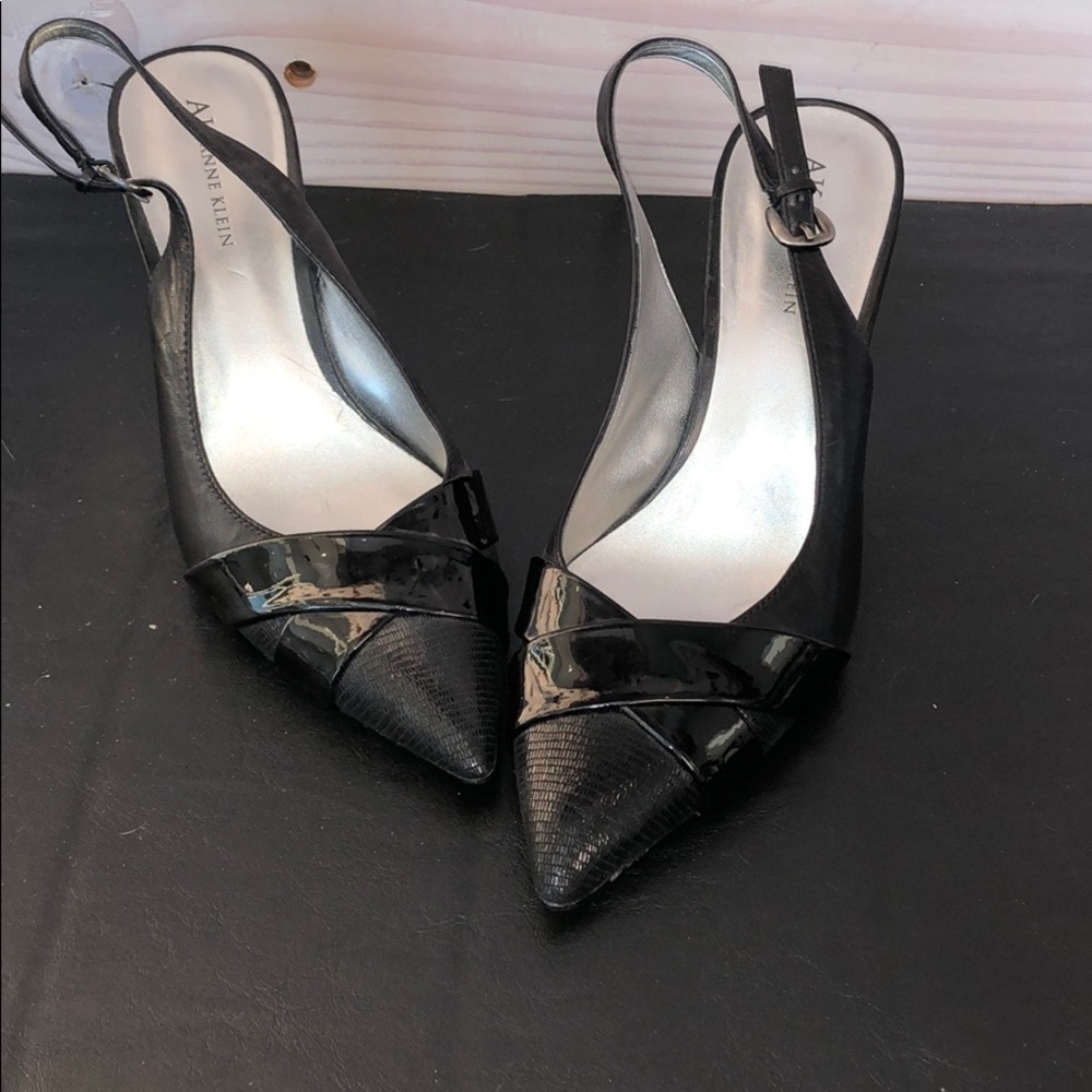 Anne Klein Black Heels